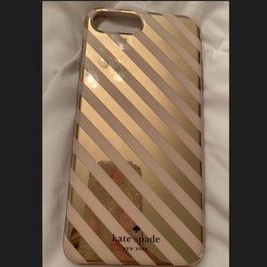 Used iPhone 8 Plus Kate Spade phone case
